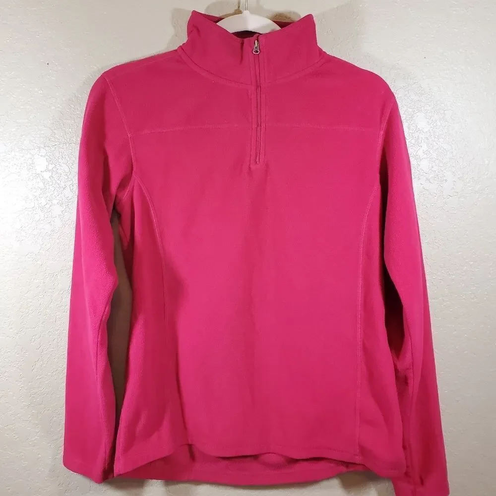 Alpine Design Softshell Fleece 1/4 Zip Solid Winter Pullover Gorpcore